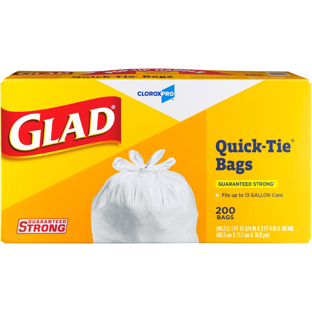 13 Gallon Tall Kitchen Trash Bags, 200 Count K53353