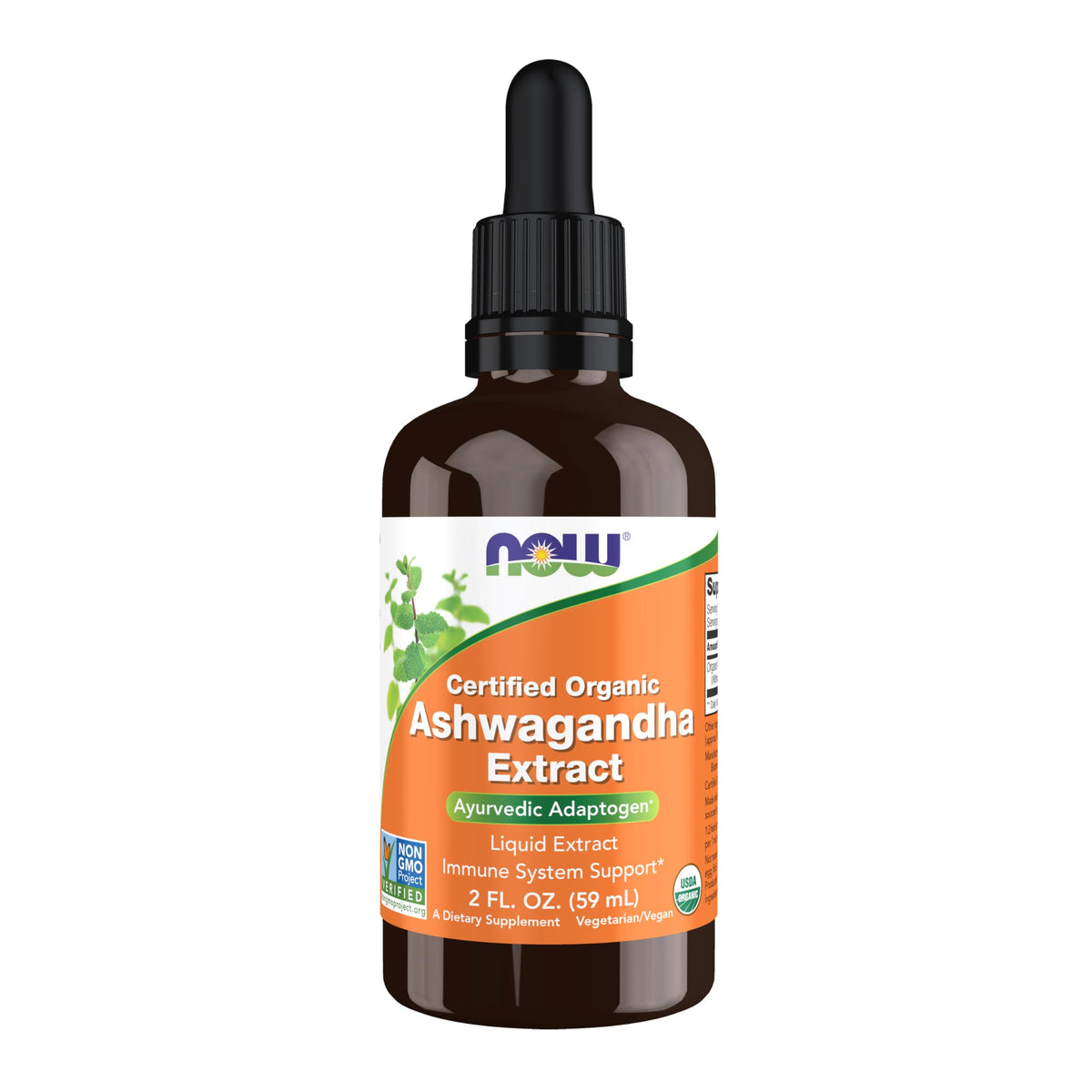 Organic Ashwagandha Liquid Extract 2 fl. oz Y2294