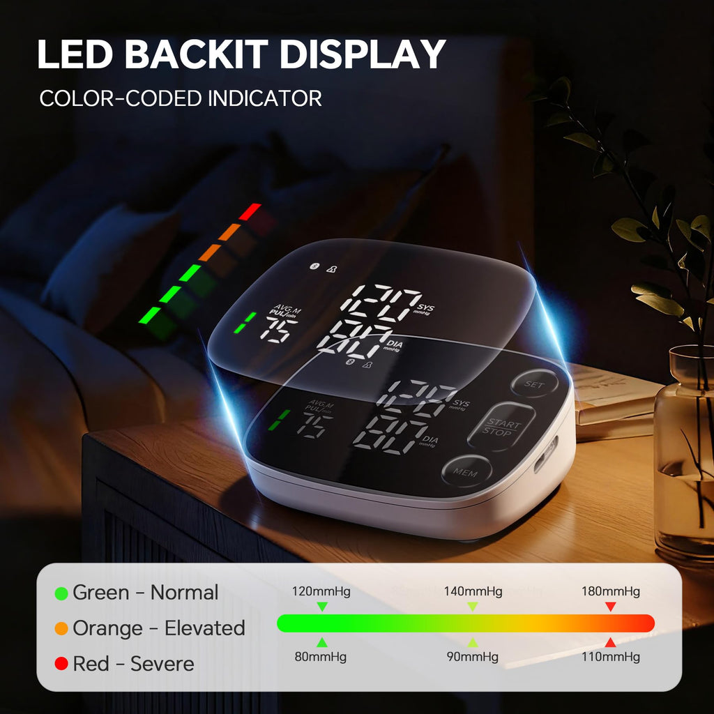 Blood Pressure Monitor Bluetooth Upper Arm G319