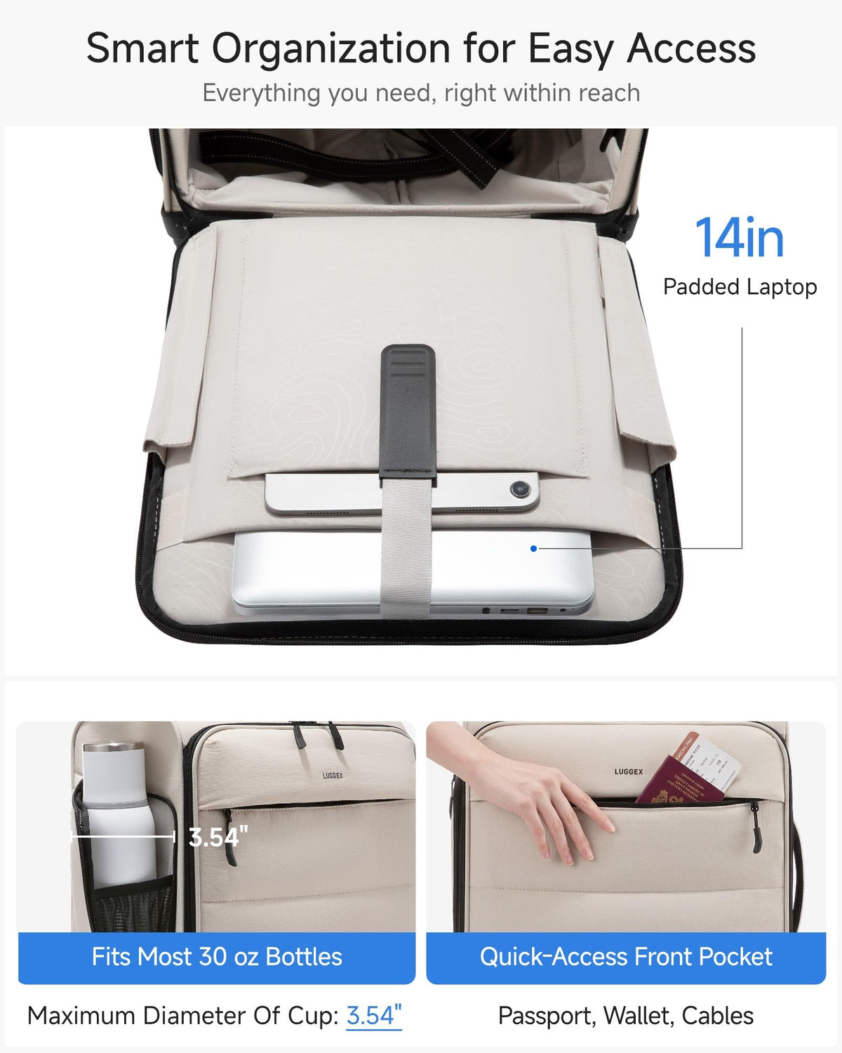 Black Underseat Carry On Bag Q683