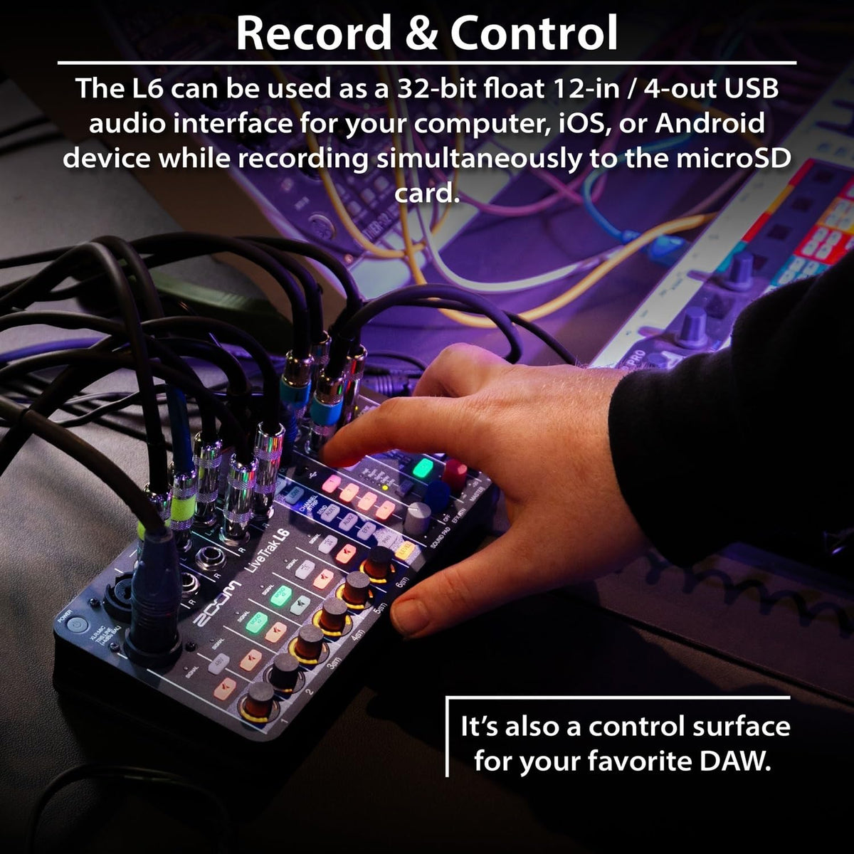 6-Channel Digital Mixer and Multitrack Recorder T44108