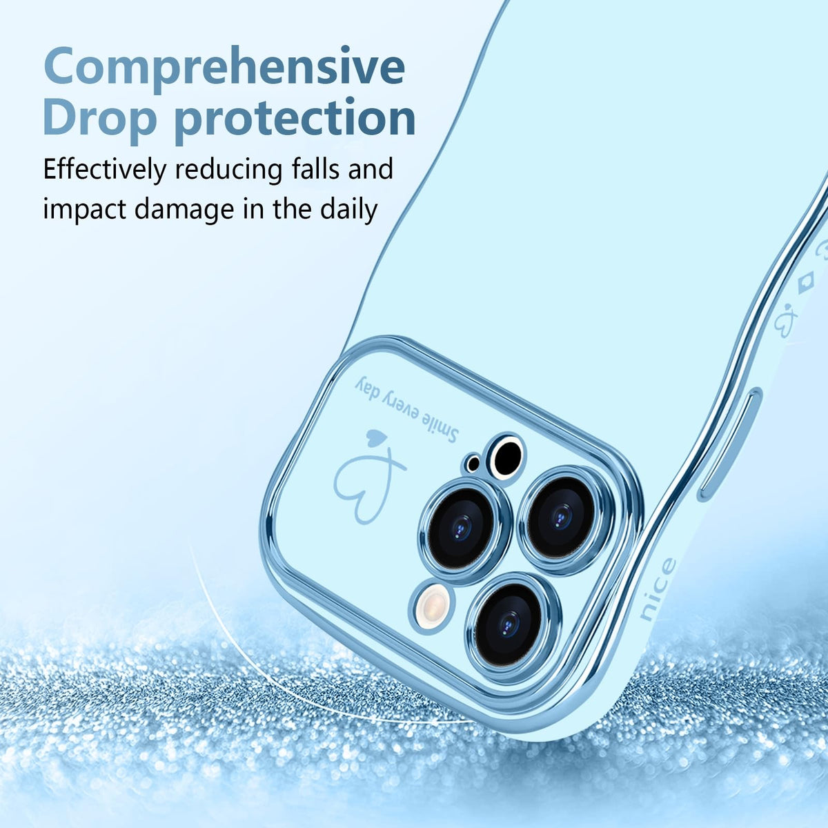 iPhone 13 Pro Max Case Baby Blue B60768