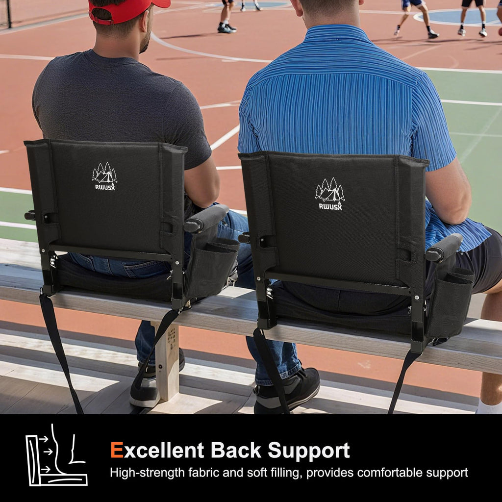 Padded Stadium Seats with Back Support Y240247