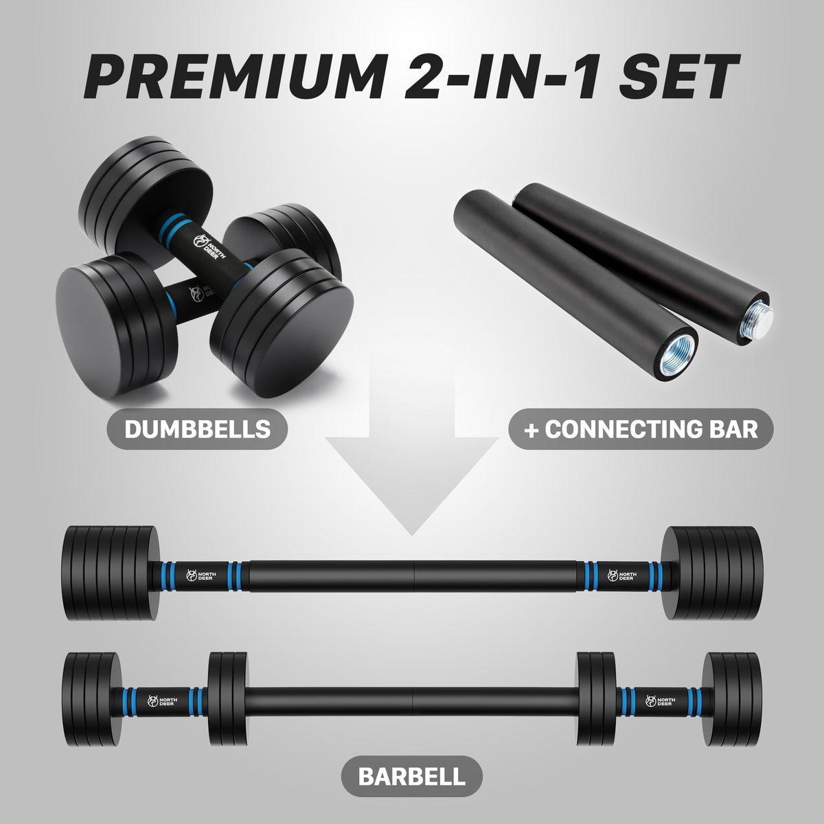 Adjustable Steel Dumbbells E838801