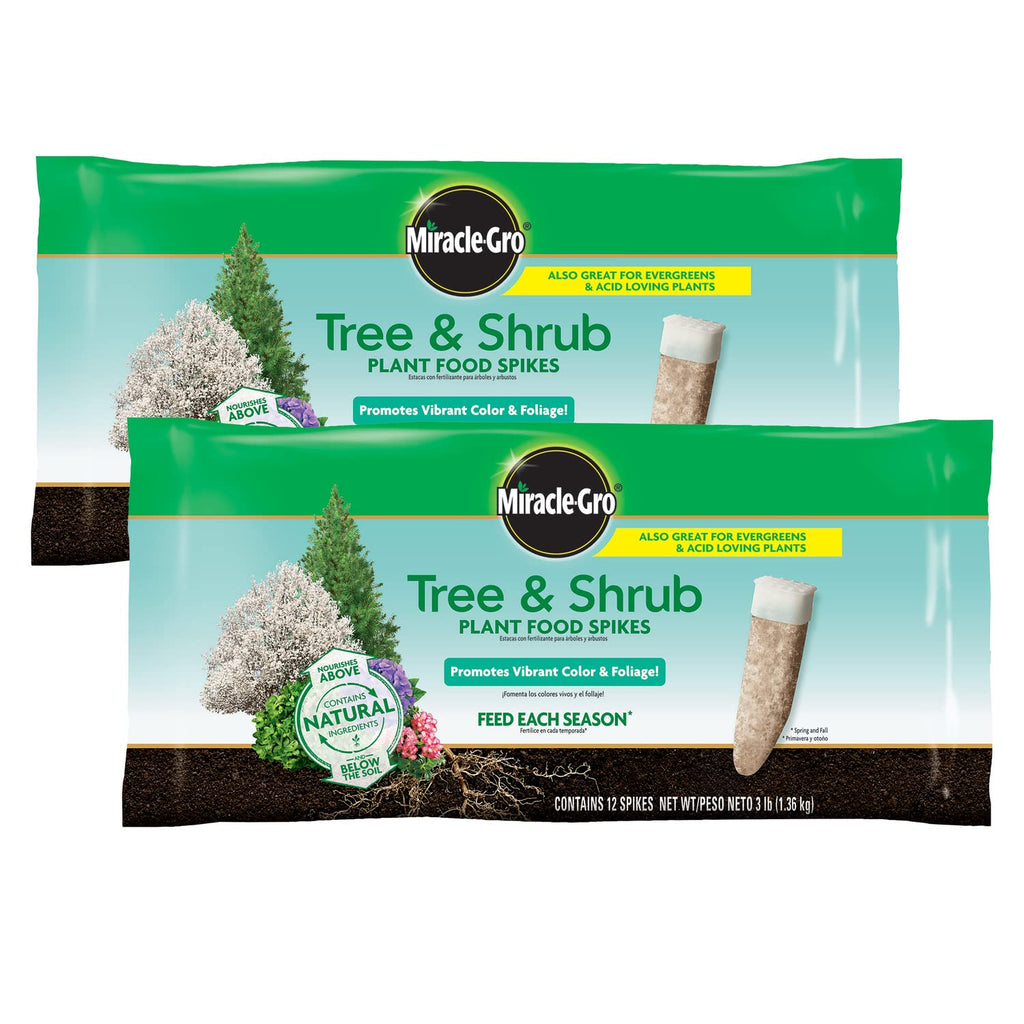 Tree & Shrub Plant Food Spikes 12 Spikes 2-Pack Q697