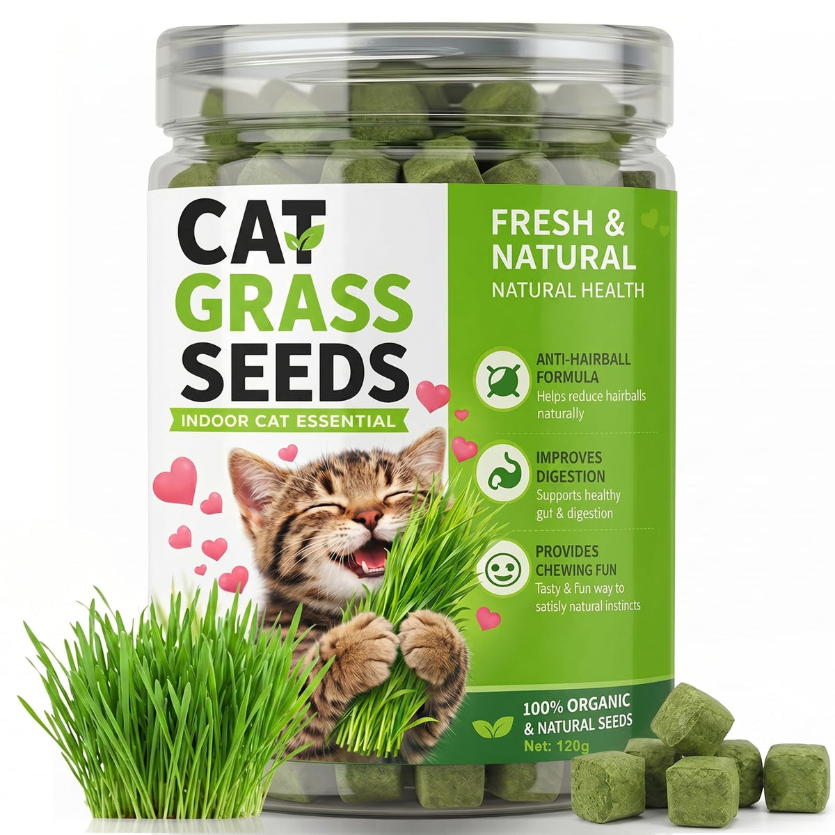 Cat Grass for Indoor Cats W1384