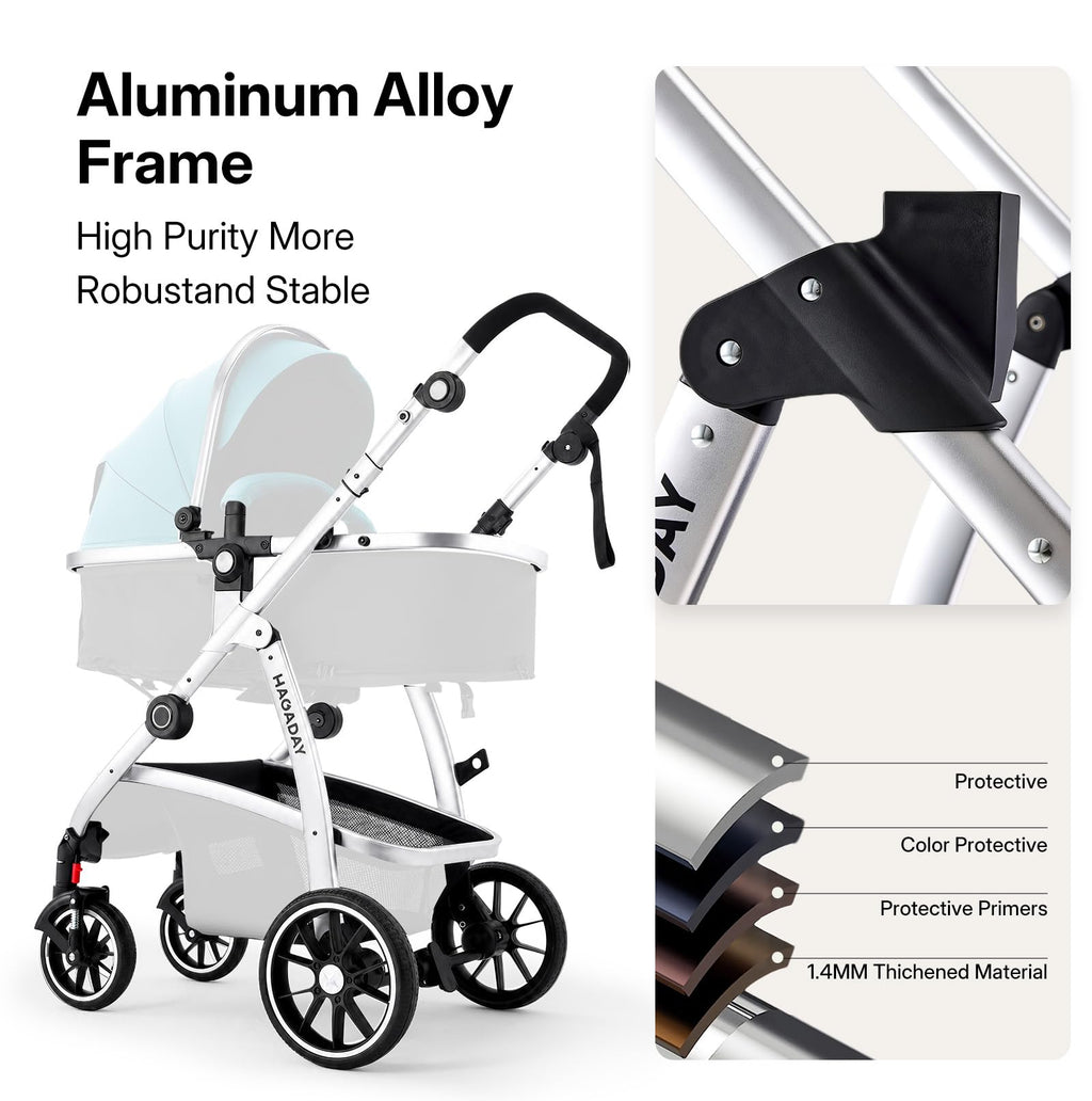 2-in-1 Reversible Baby Stroller G794
