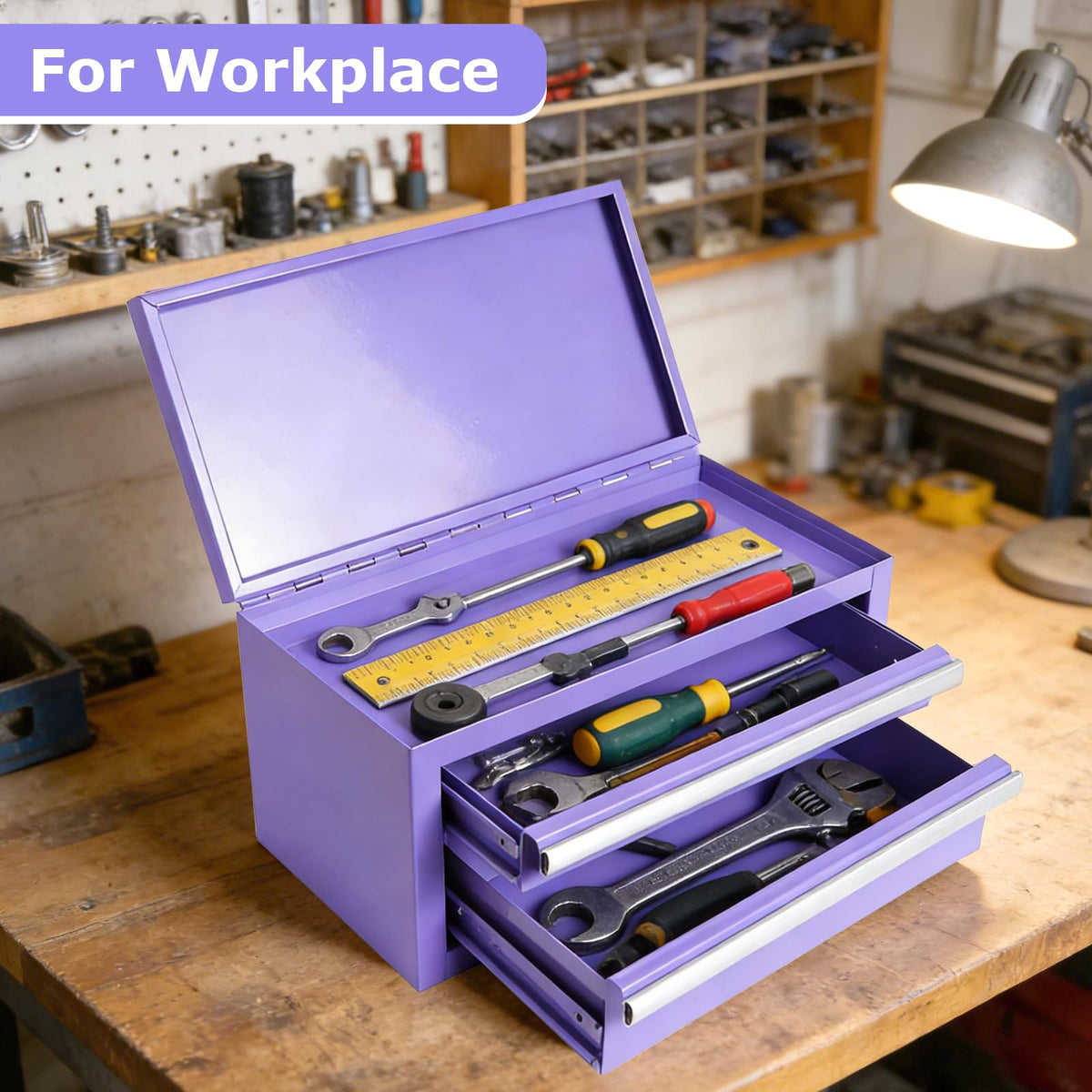 Mini Steel Tool Box with Drawers U559