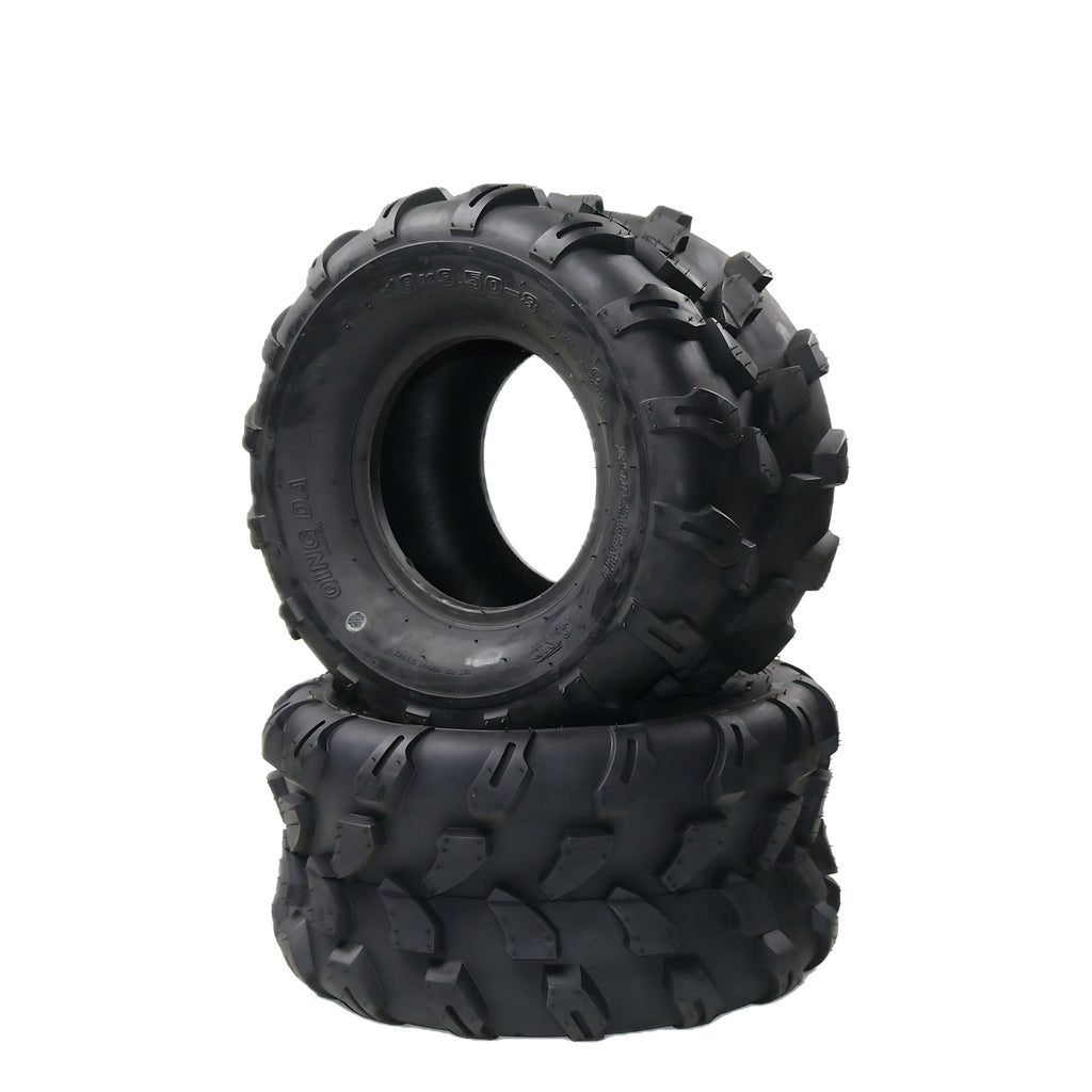 Set of 2 18X7X8 Tubeless ATV/UTV Tires 4 PR R602956