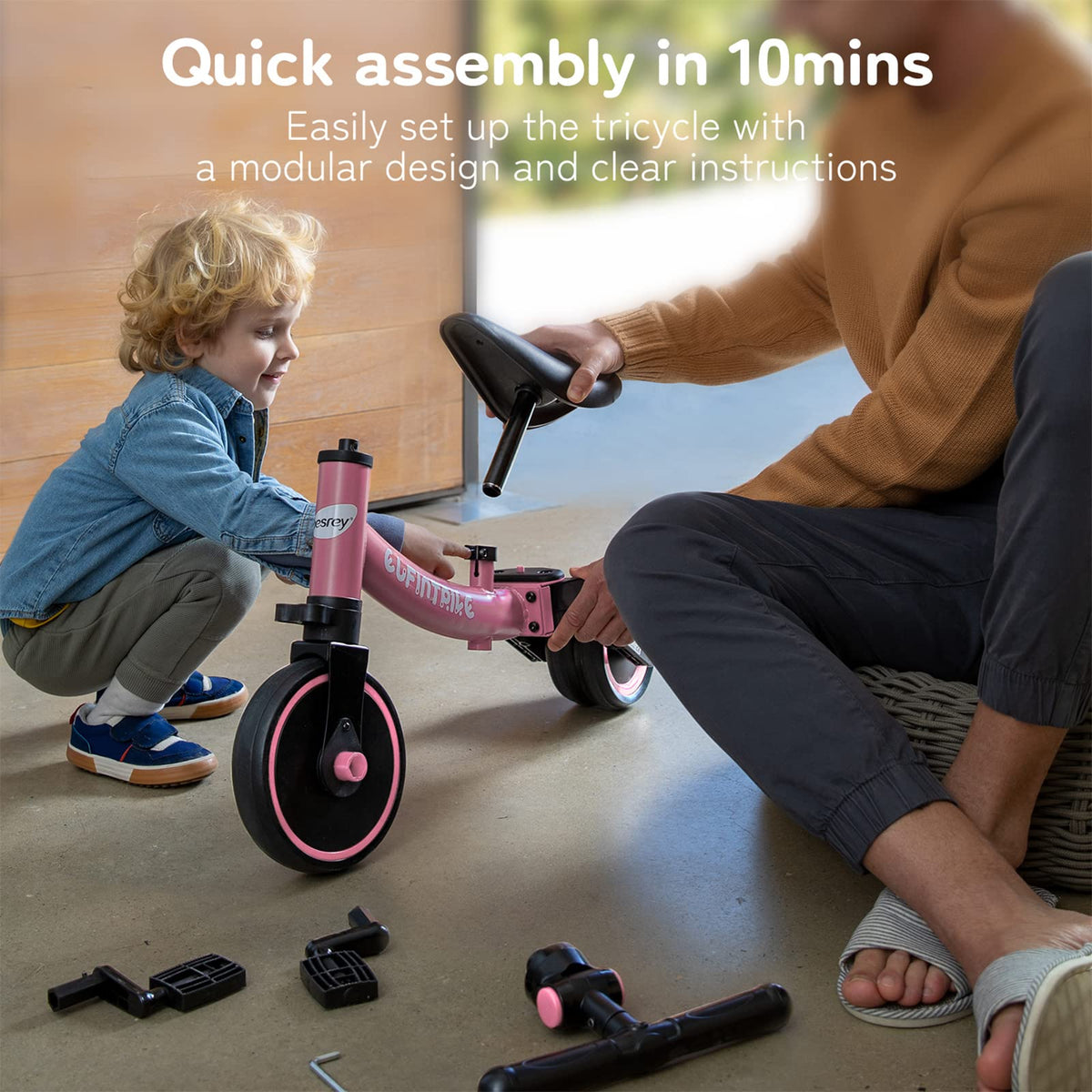 5 in 1 Toddler Bike E979