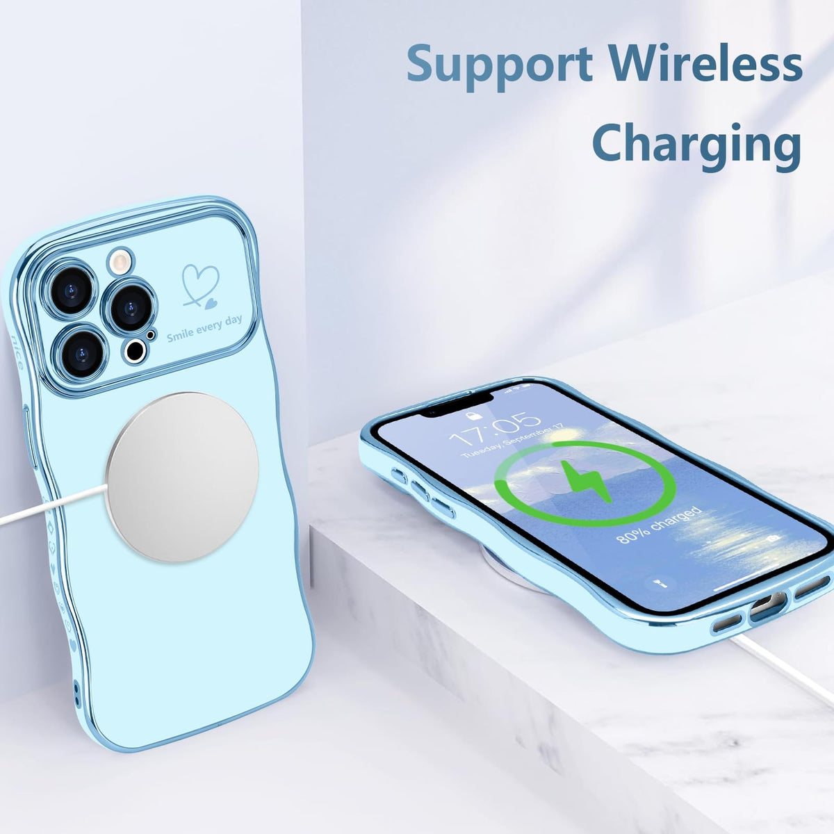 iPhone 13 Pro Max Case Baby Blue B60768