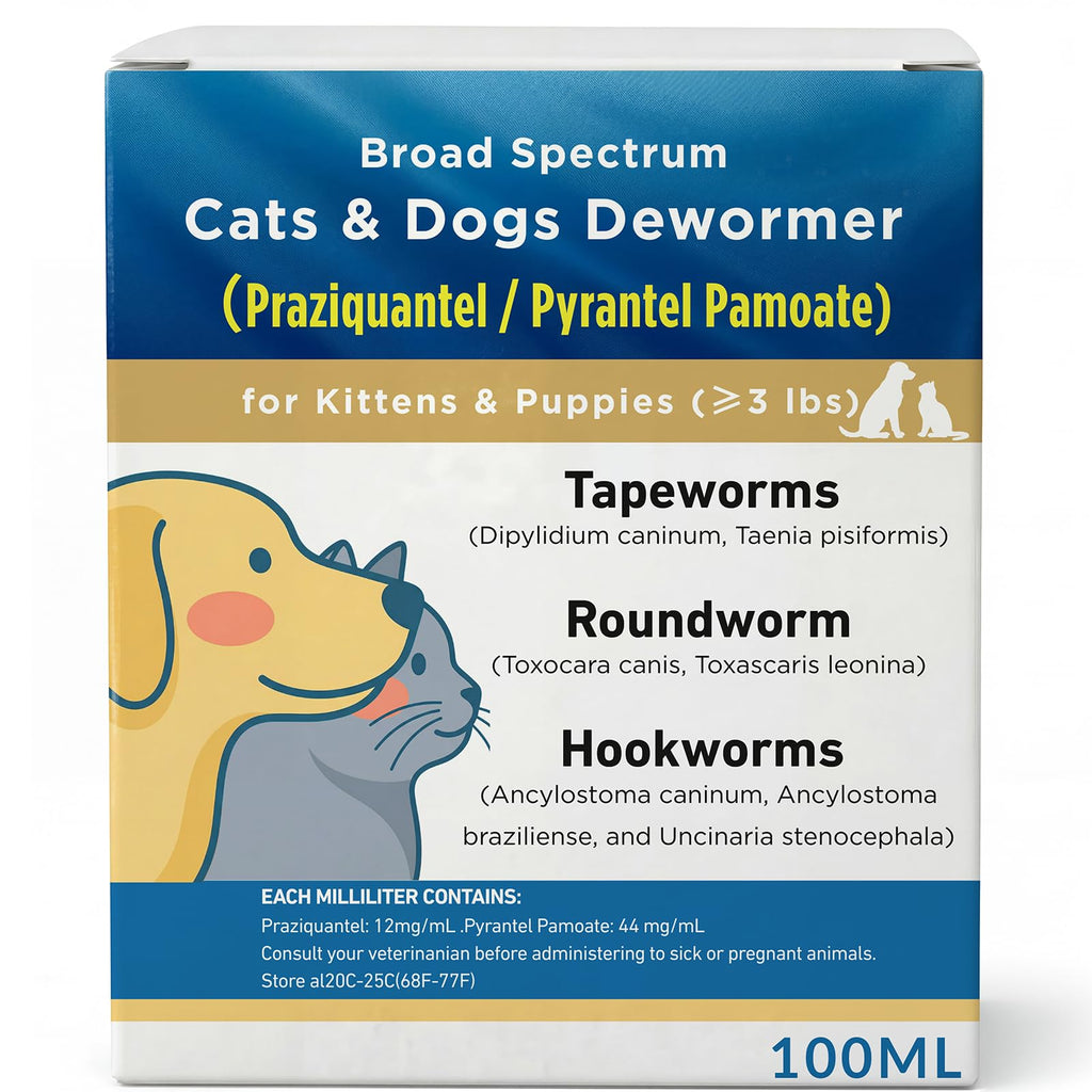 Broad Spectrum Dewormer for Cats & Dogs J473