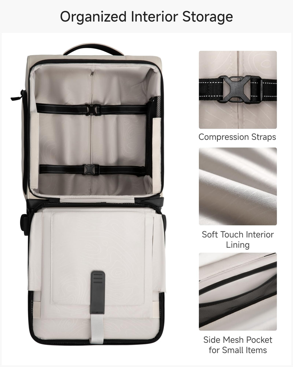 Black Underseat Carry On Bag Q683