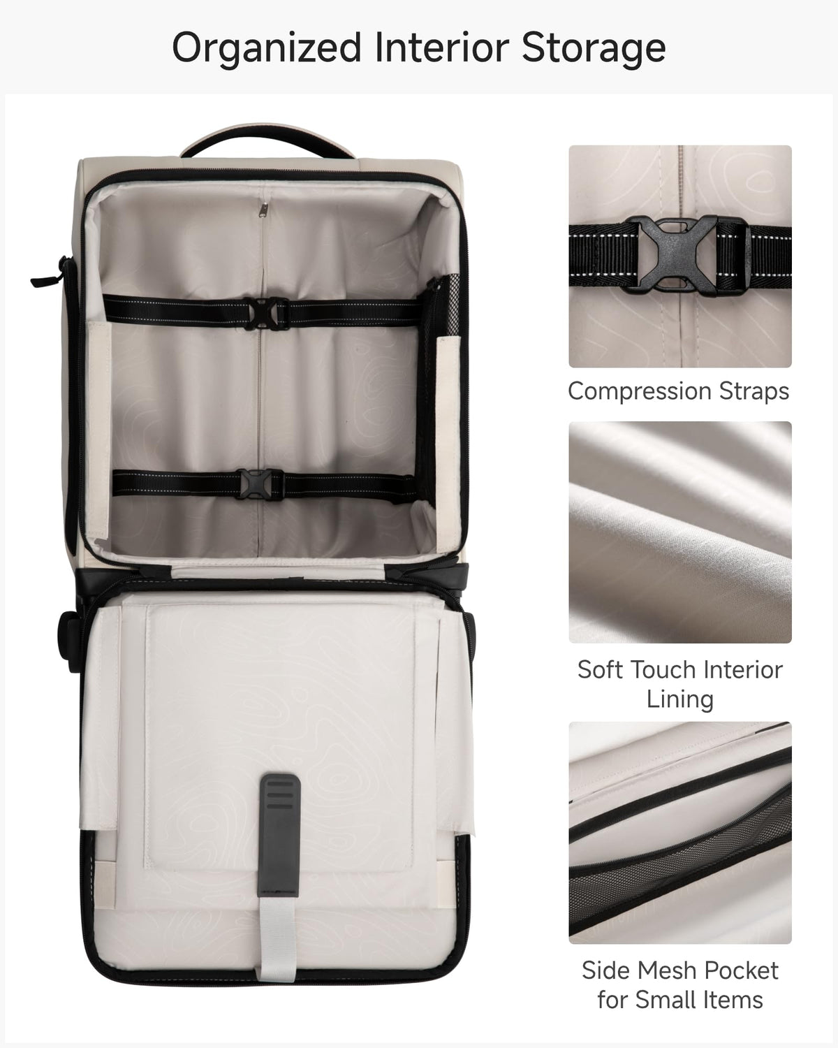 Black Underseat Carry On Bag Q683