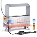 Heated 2 Gallon Stainless Steel Chicken Waterer X61165