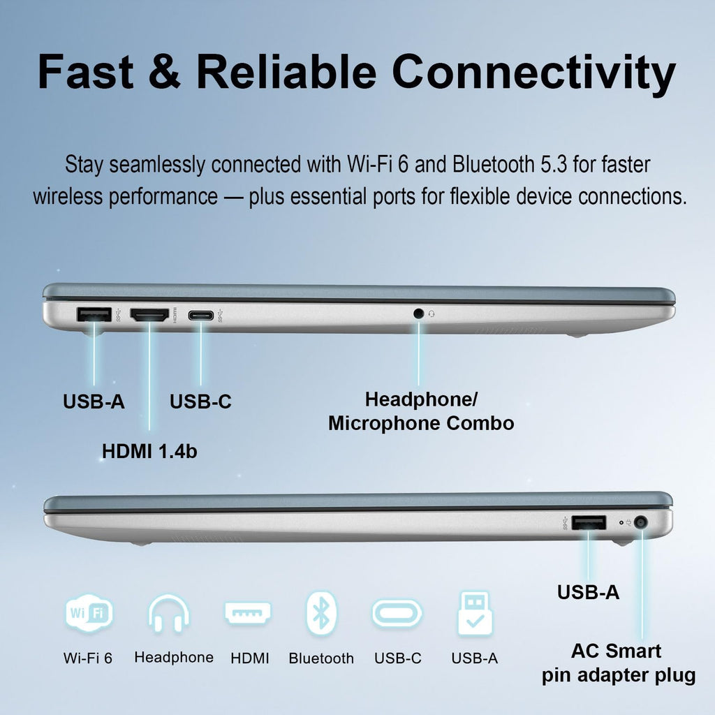 15.6" FHD Touchscreen Laptop Intel Core i3 8GB 256GB SSD U835