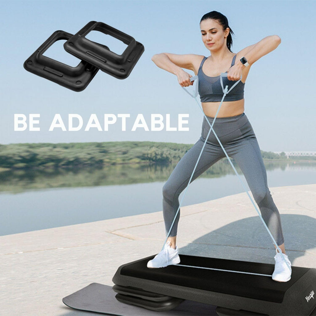 16"x16" Adjustable Risers for Aerobic Step Platform (Pair) Z248