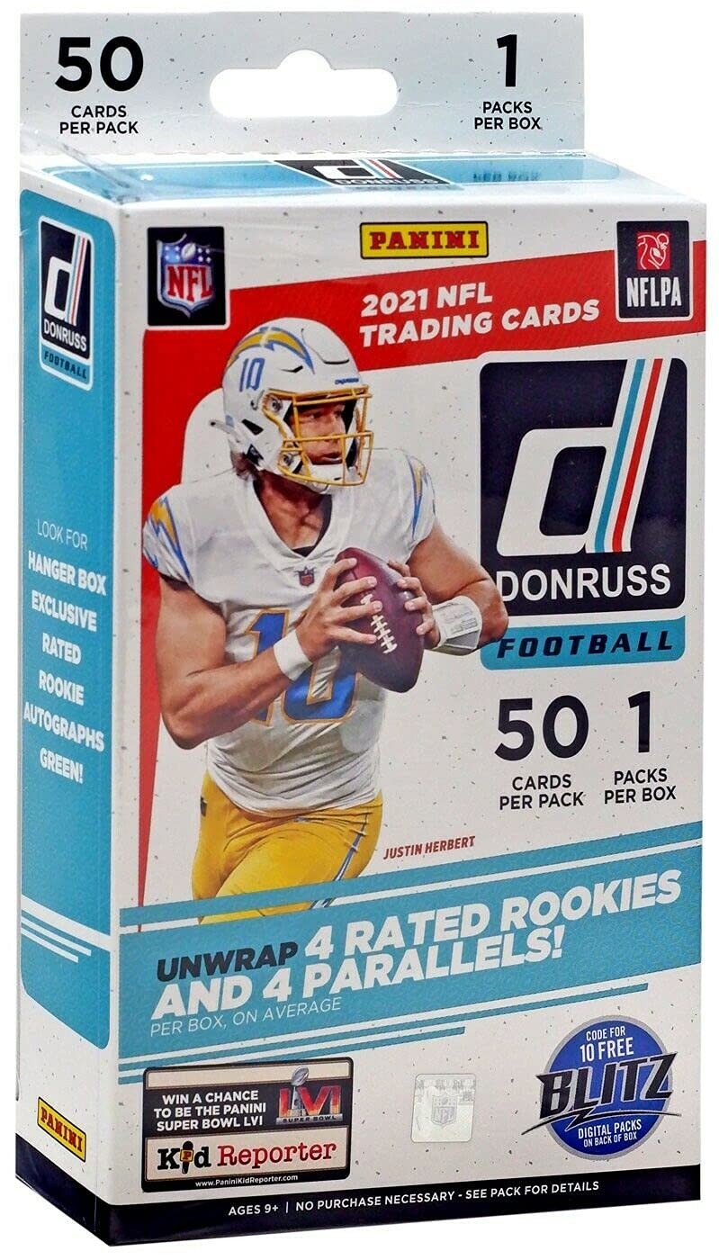 NFL Football Hanger Box 50 Cards J798