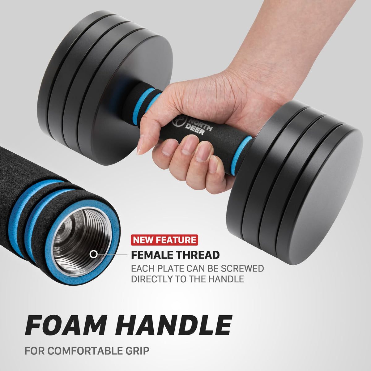Adjustable Steel Dumbbells E838801