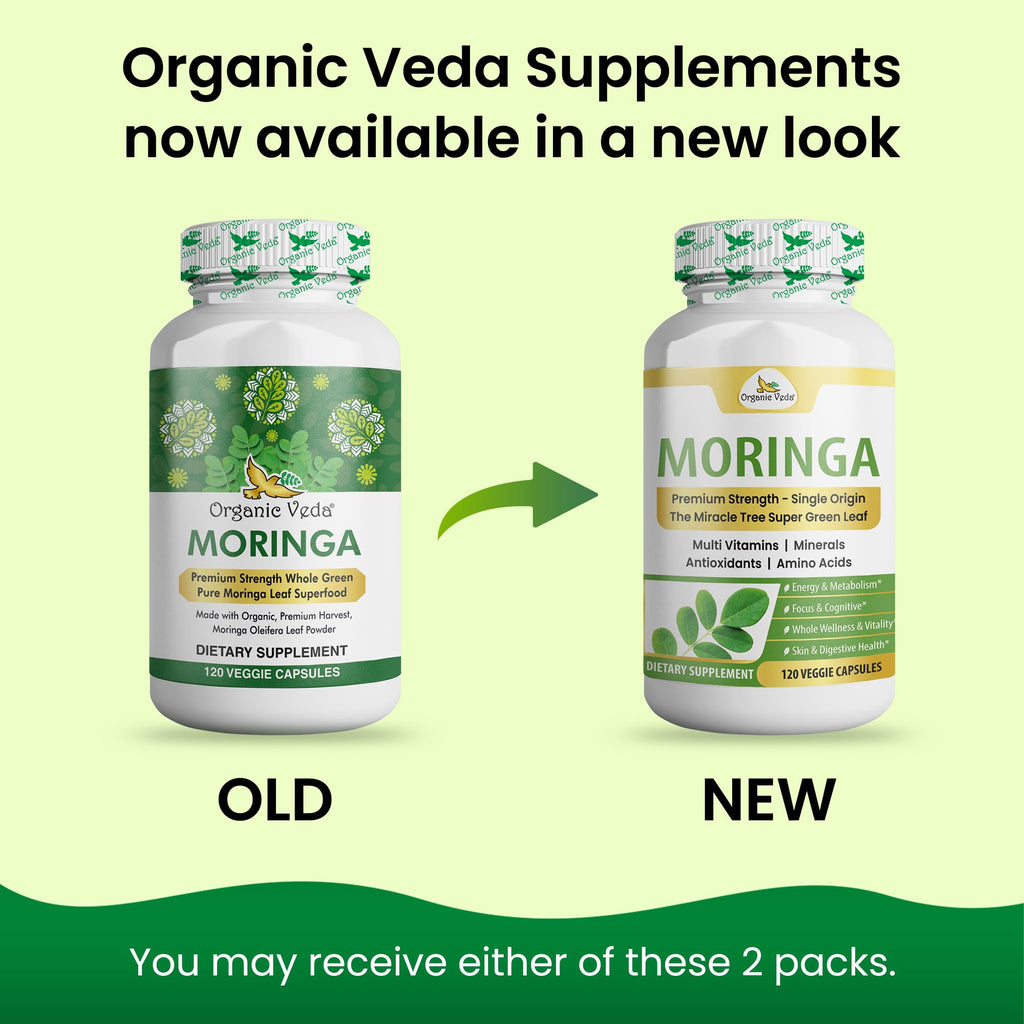 1000mg Organic Moringa Capsule 120 Vegan Capsule B179796