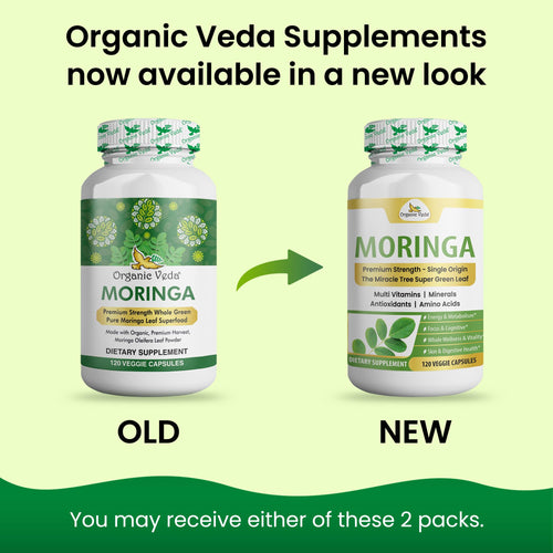 1000mg Organic Moringa Capsule 120 Vegan Capsule B179796