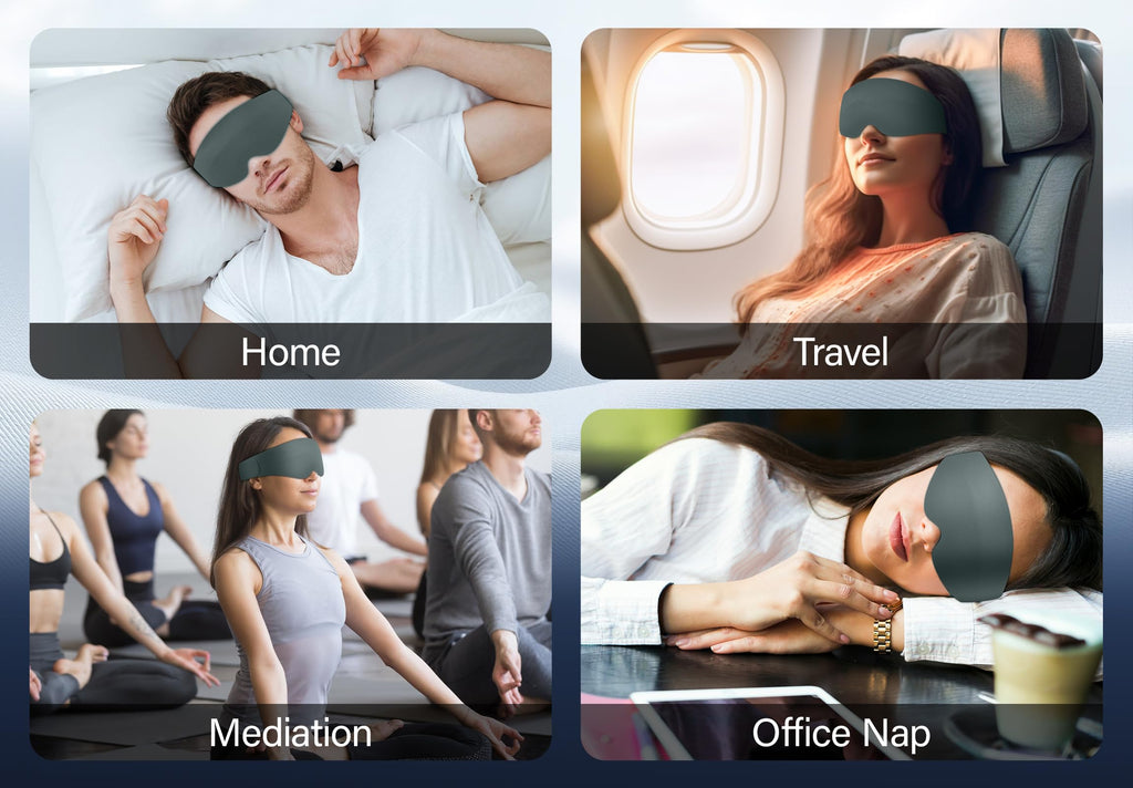 Silk Sleep Mask with Bluetooth Headphones N77617