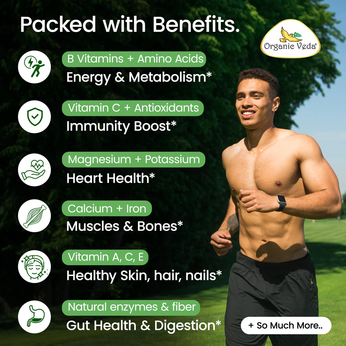 1000mg Organic Moringa Capsule 120 Vegan Capsule B179796