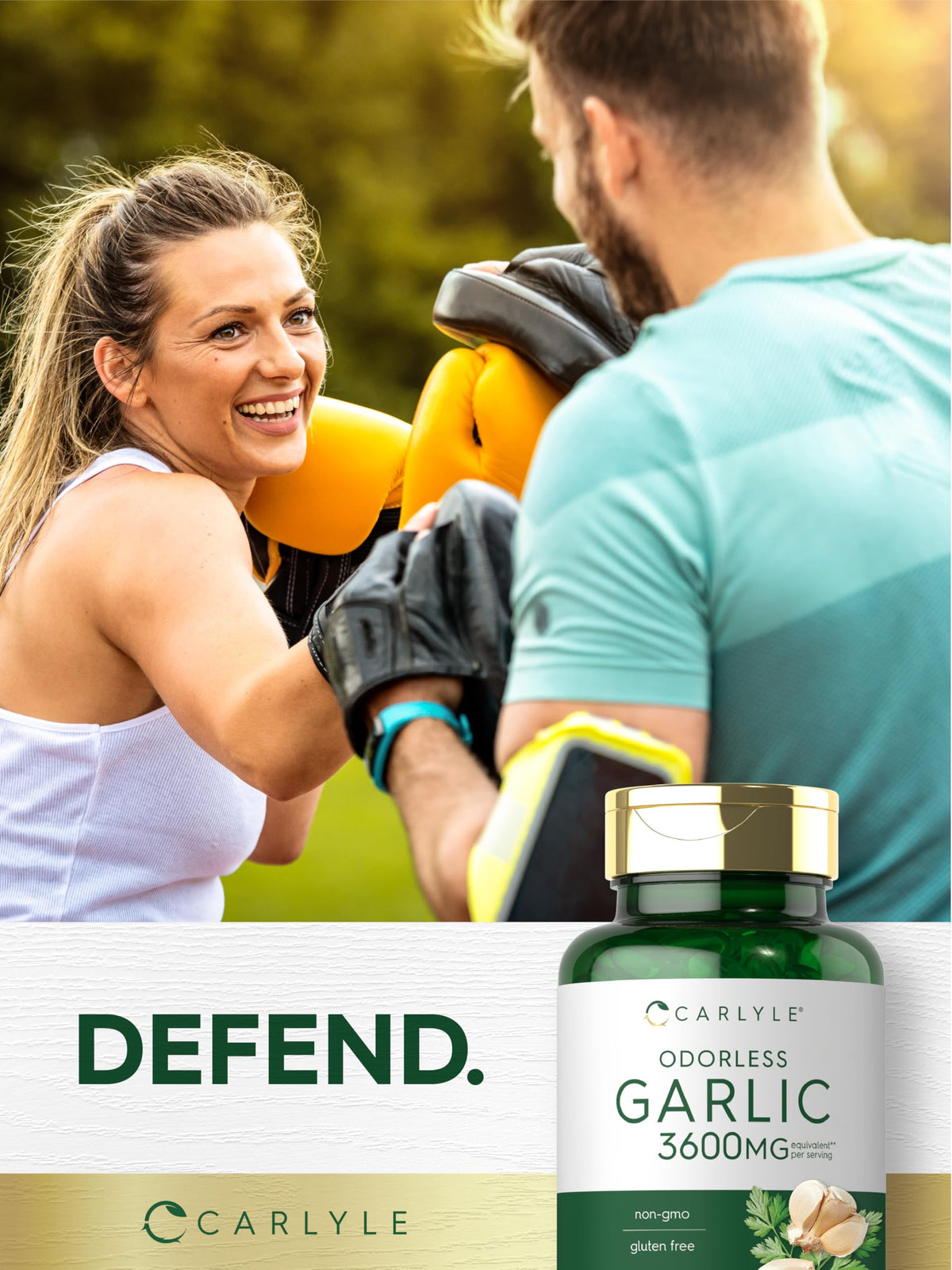 Odorless Garlic Supplement 400 Softgels Z17045