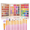 86 Colors Eyeshadow Palette with 15pcs Makeup Brushes Set Q413