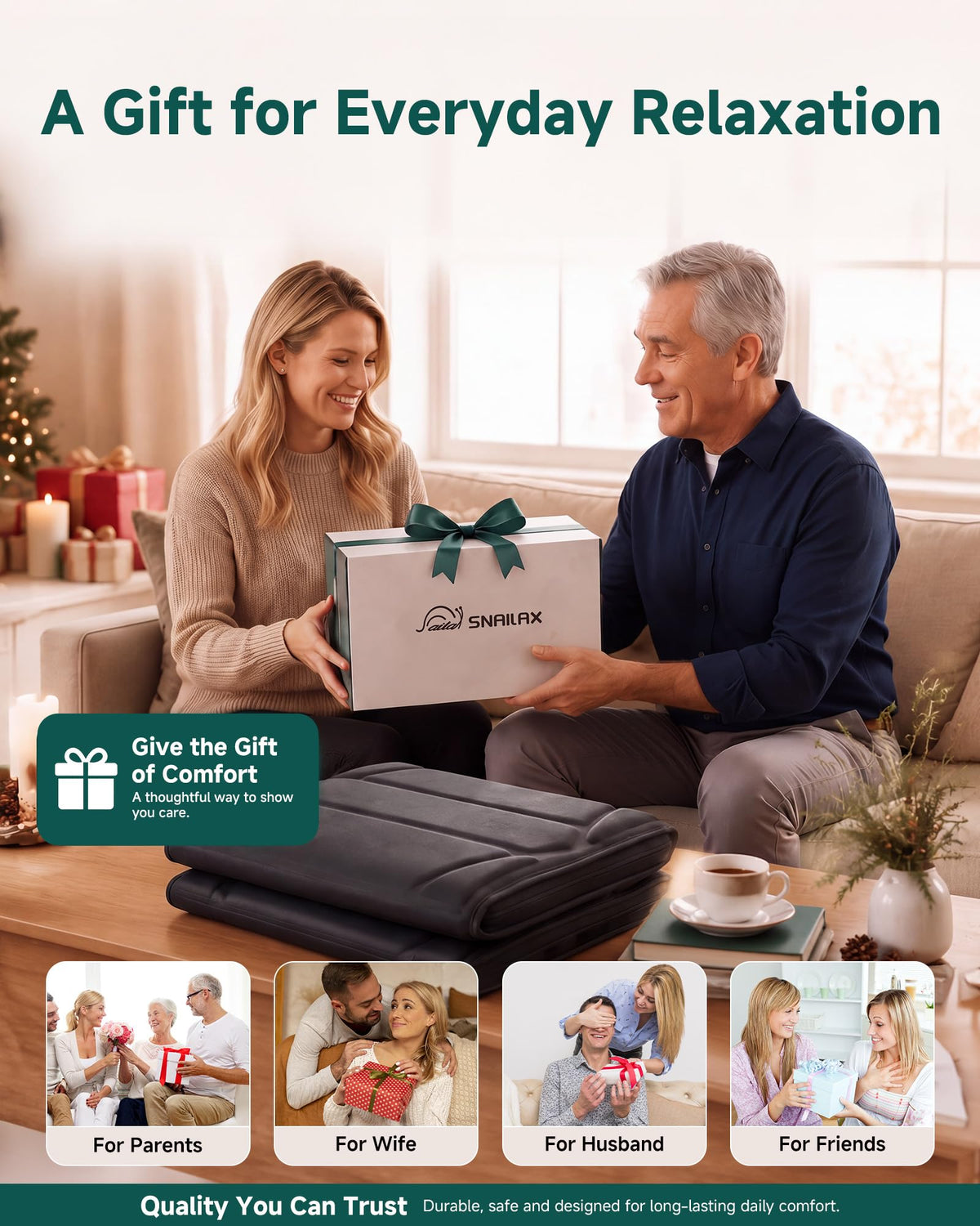 Full Body Massage Mat with Heat S20276