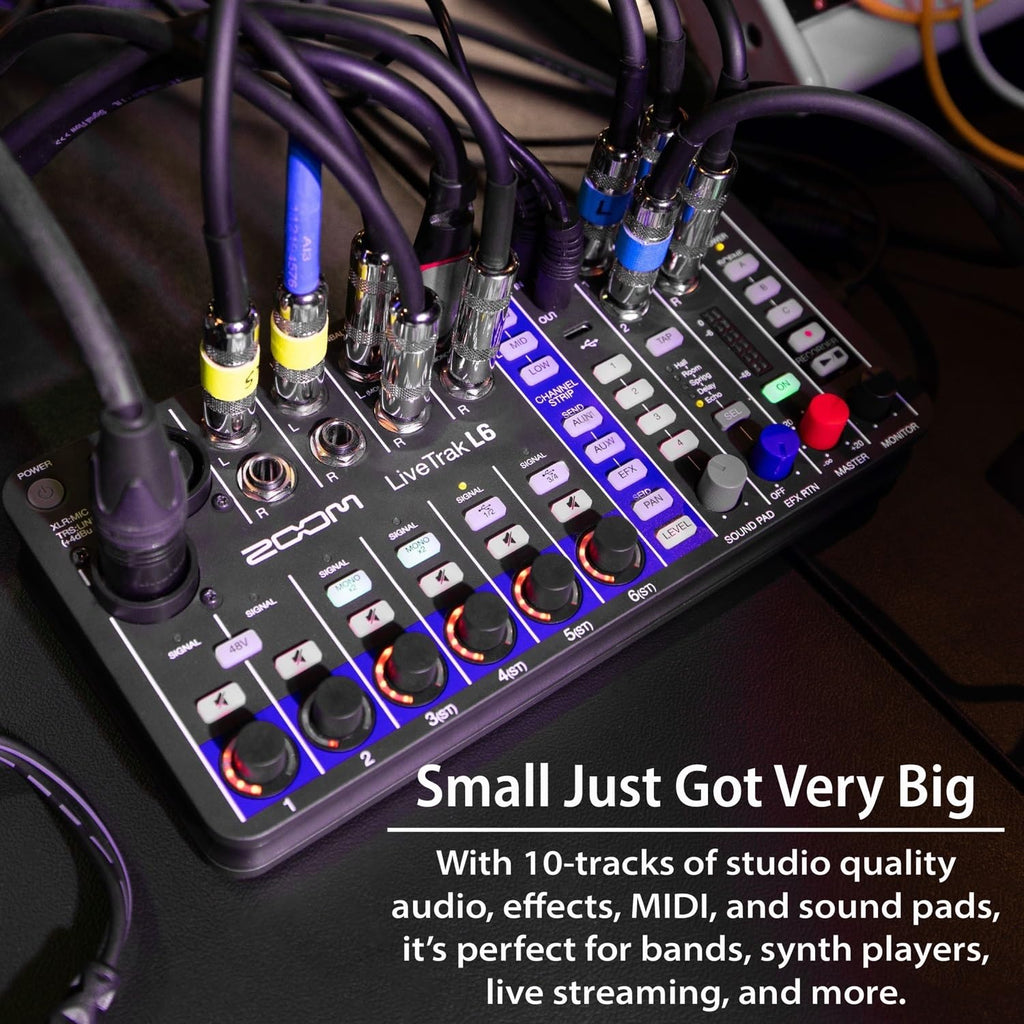 6-Channel Digital Mixer and Multitrack Recorder T44108
