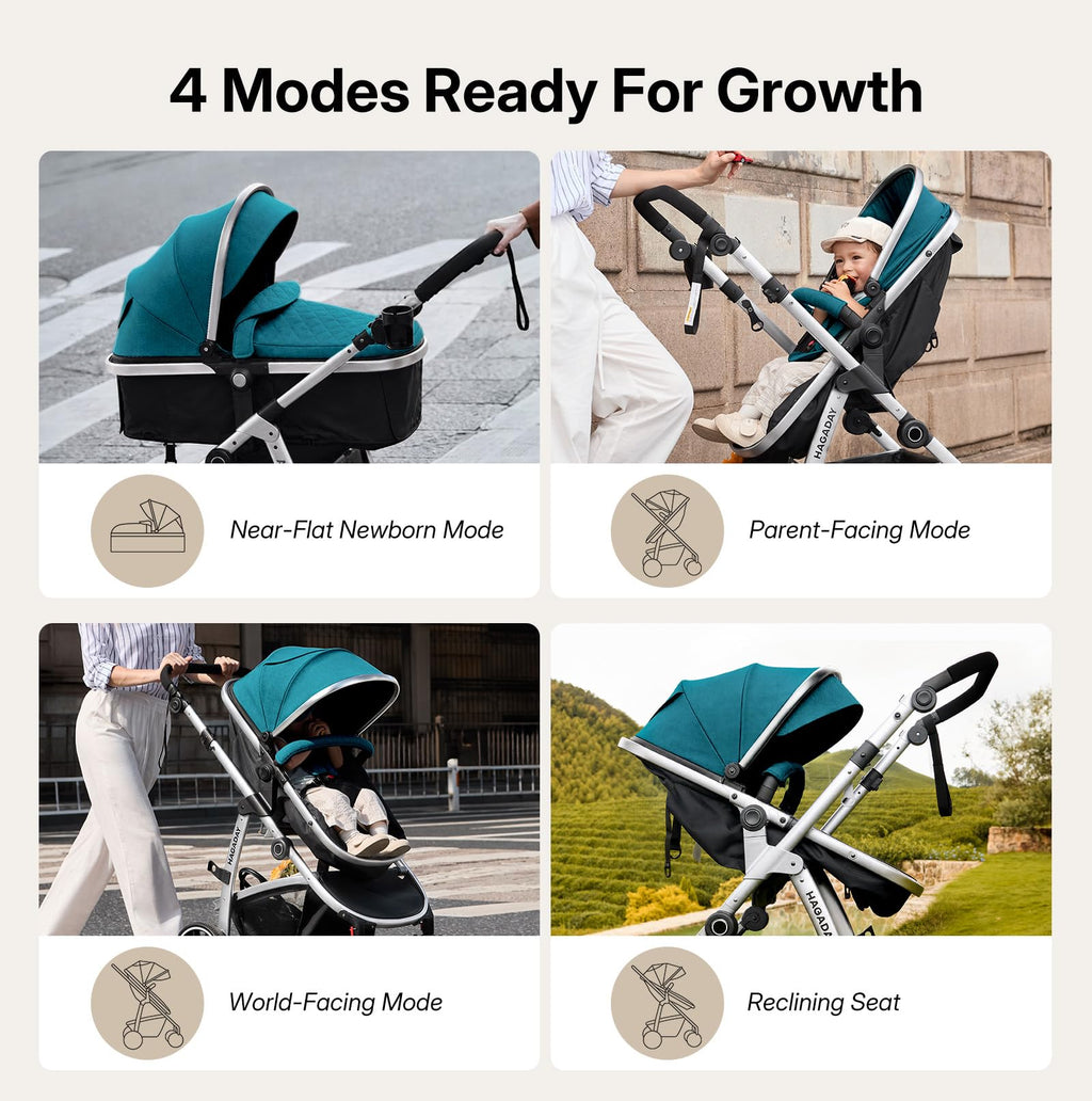 2-in-1 Reversible Baby Stroller G794