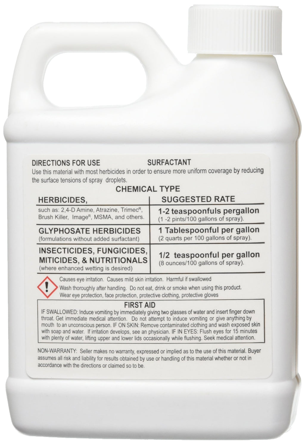 Atrazine St. Augustine Grass Weed Killer, 1 Gallon & Surfactant T4014