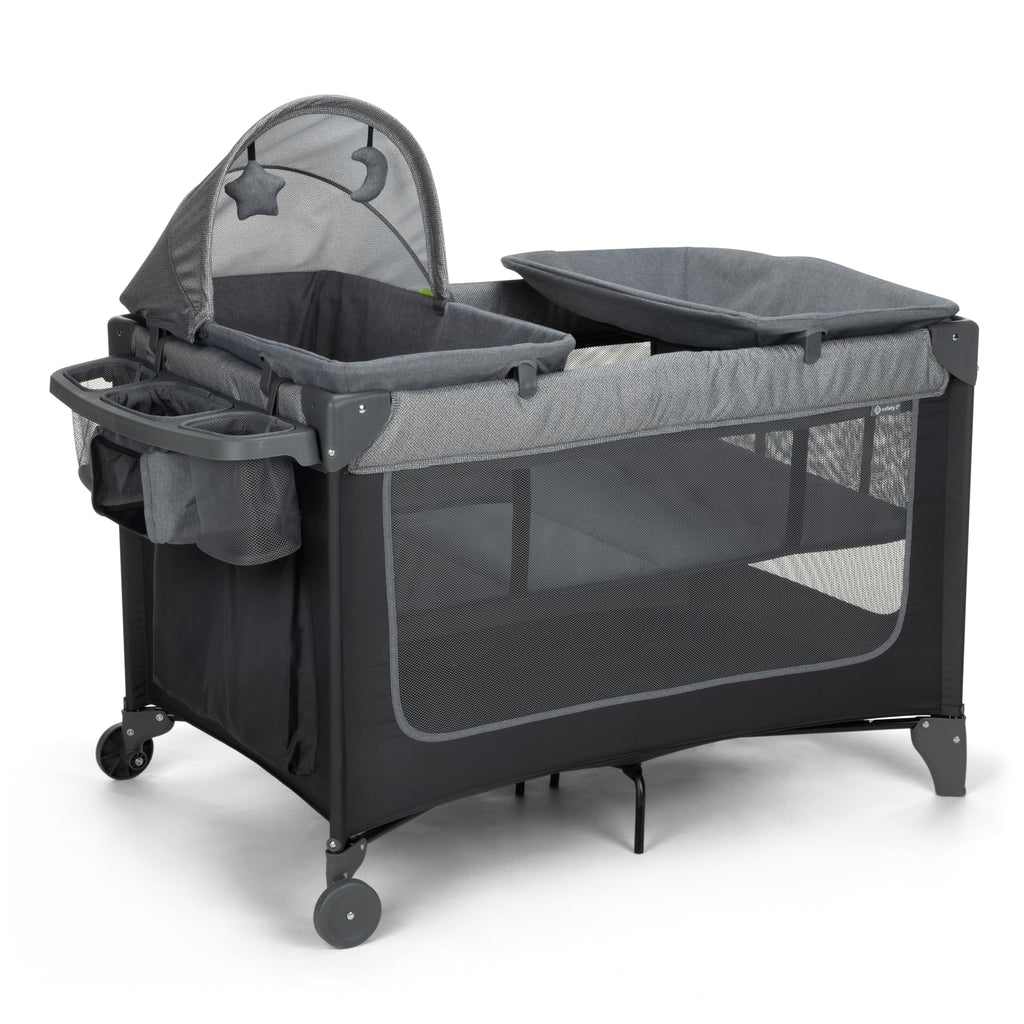 4-in-1 Portable Play Yard with Bassinet and Changer I26203