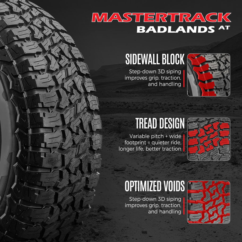 Set of 2 All Terrain SUV Tires 275/60R20 V5930