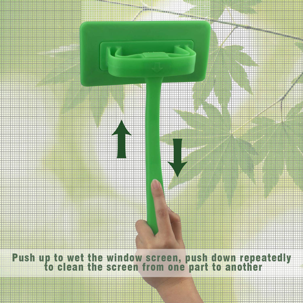Mesh Screen Cleaner, Detachable Window Screen Cleaning Brush U74317