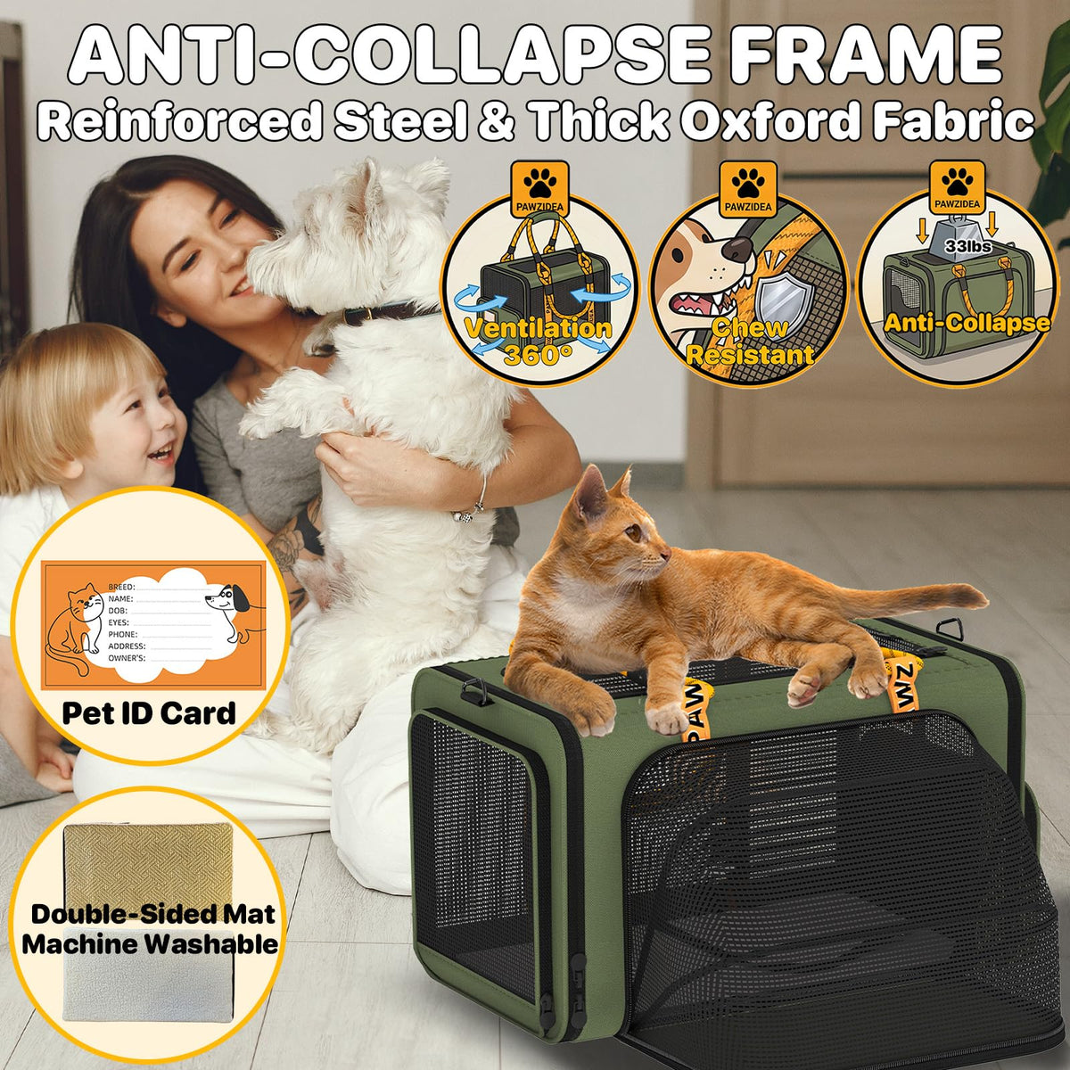 Expandable Pet Carrier V6793