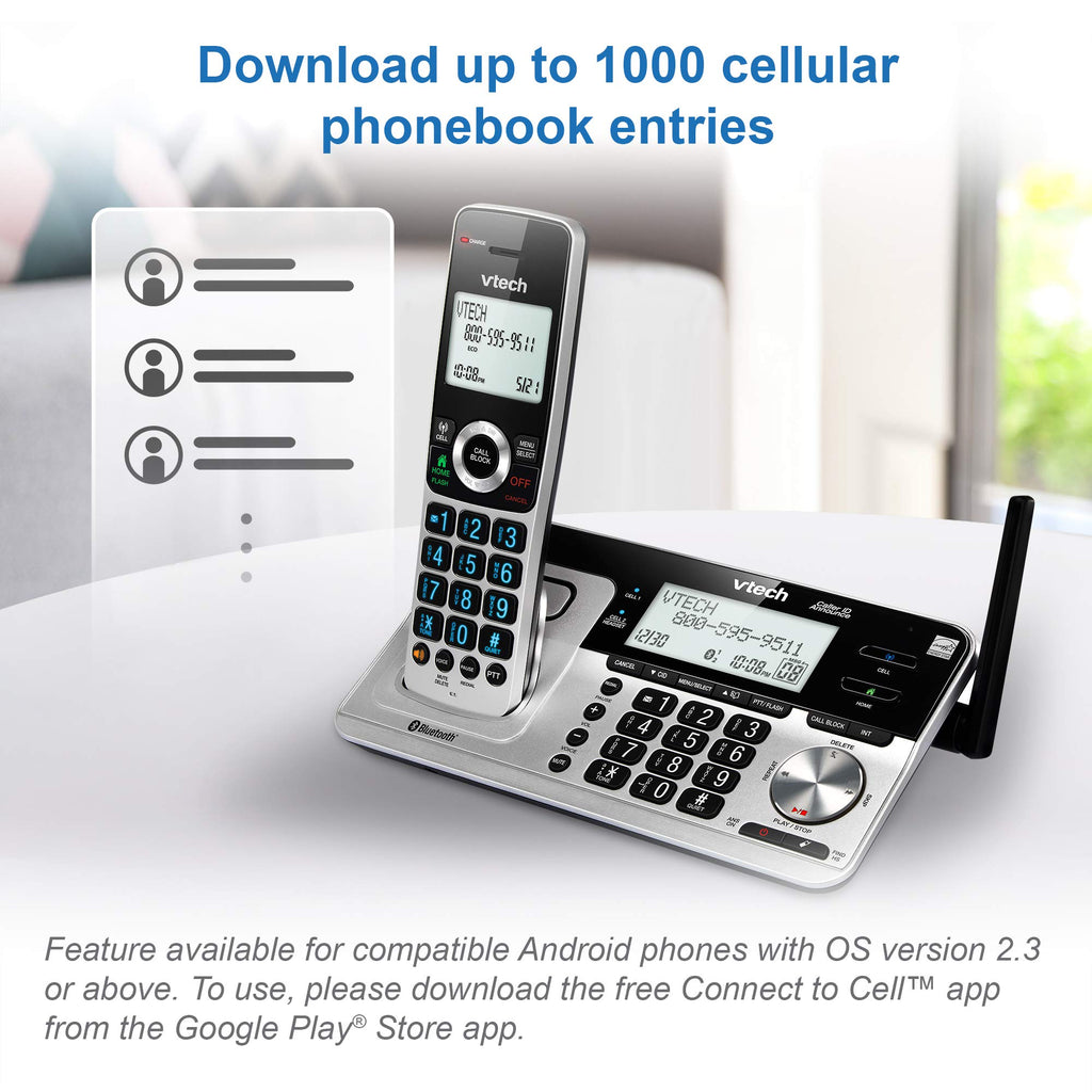 5 Handset Cordless Phone with Answering System N989