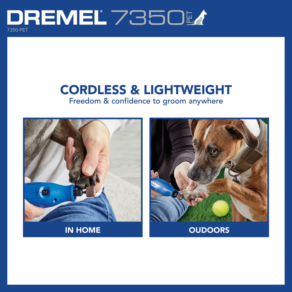 Dog Nail Grinder Pet Grooming Kit I99912