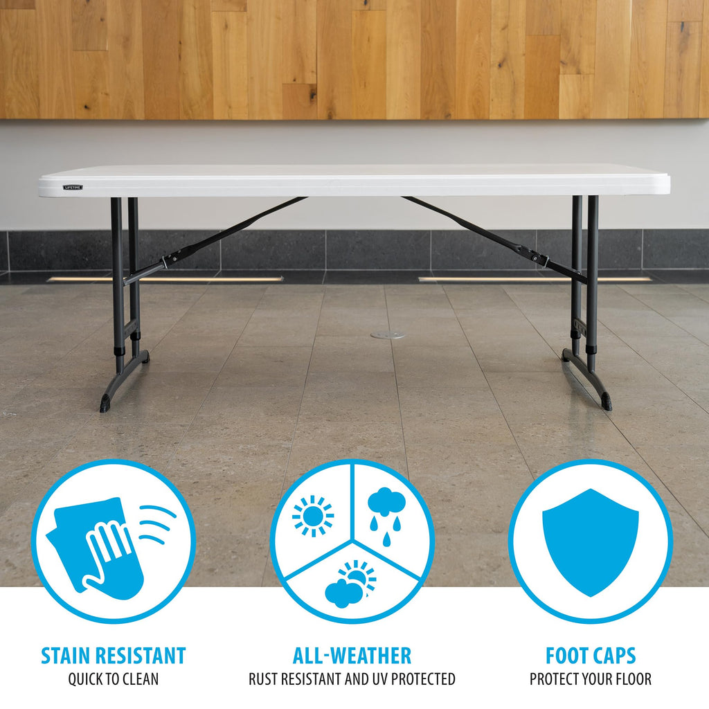 6-Foot Adjustable Height Nesting Table M190360