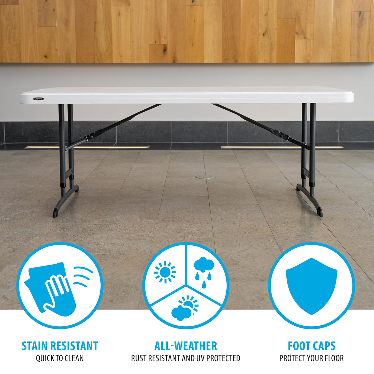 6-Foot Adjustable Height Nesting Table M190360