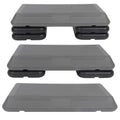 28.5'' Adjustable Exercise Step Platform with 4 Stackable Risers Y2489