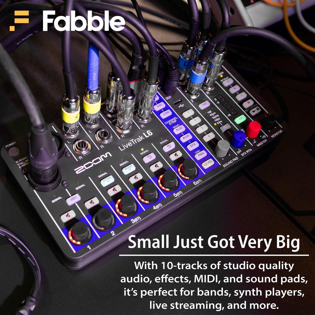 6-Channel Digital Mixer and Multitrack Recorder T44108