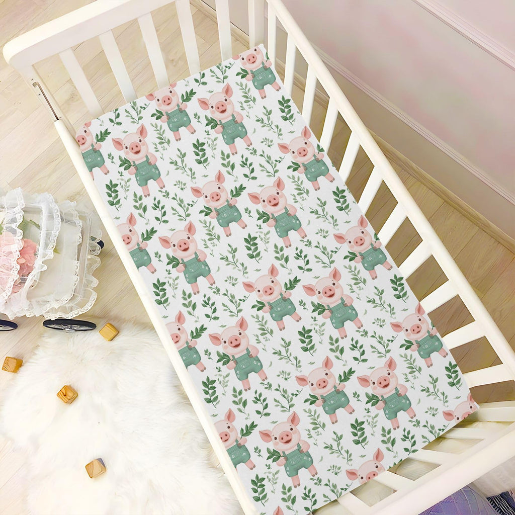 Soft Breathable Microfiber Crib Sheet R761369