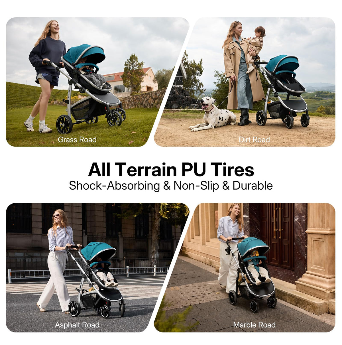 2-in-1 Reversible Baby Stroller G794