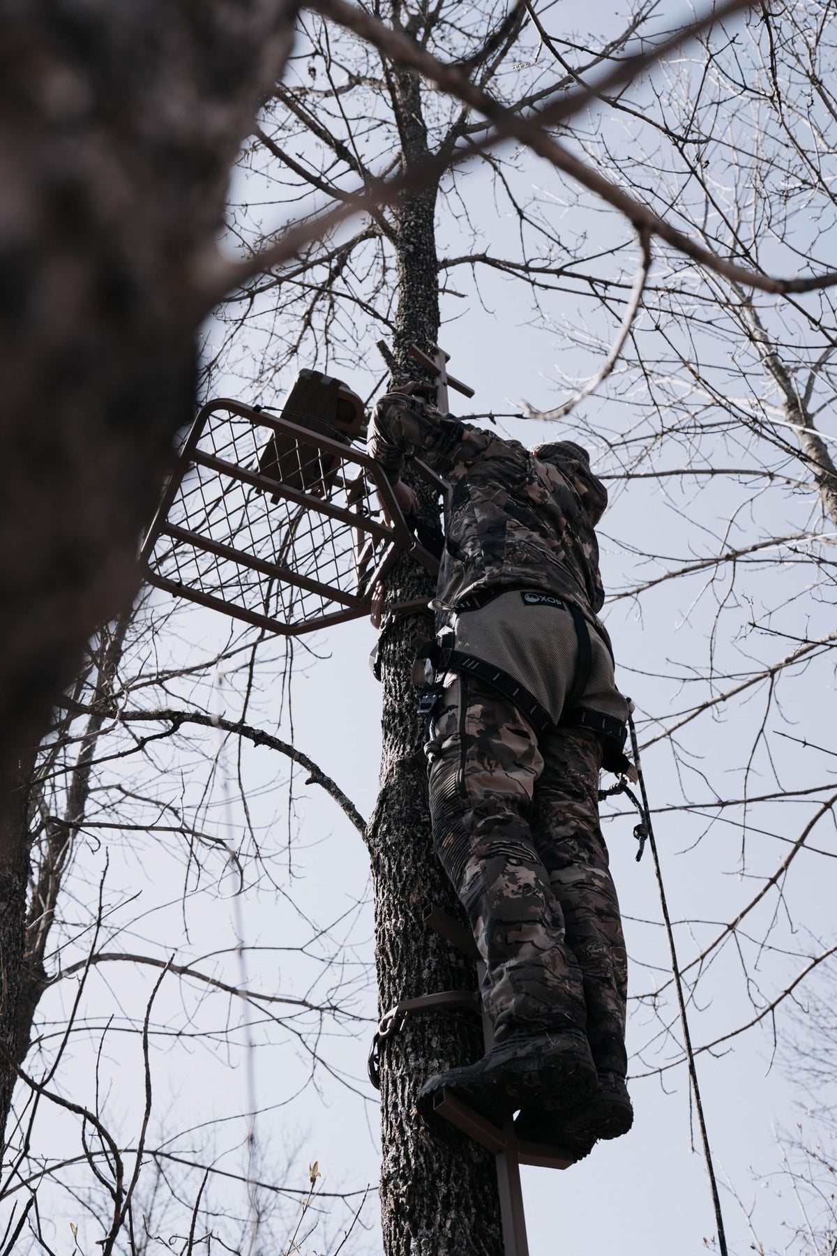 16 FT Steel Treestand Climbing Sticks L326