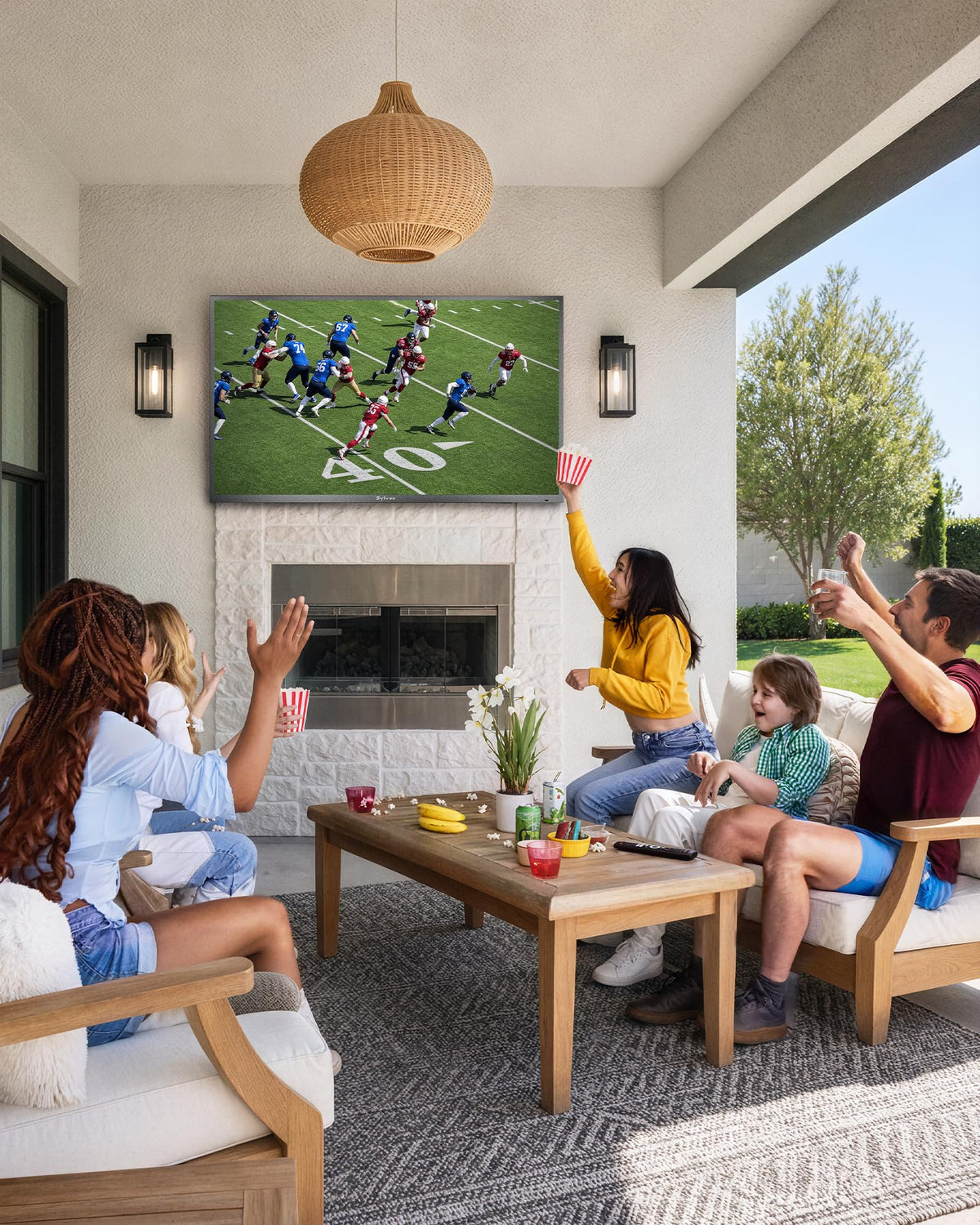 55 inch Smart Waterproof 4K UHD Outdoor TV U129283