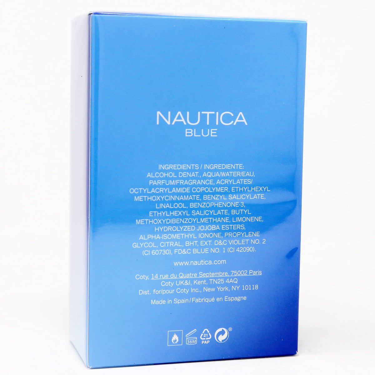 Blue Eau De Toilette 3.4 Oz Spray H225