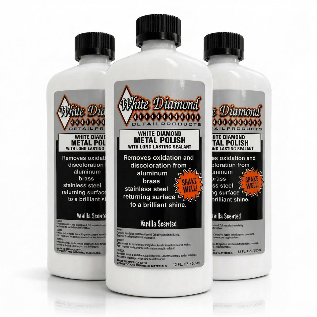 White Diamond Metal Polish & Sealant 3 Pack J6724