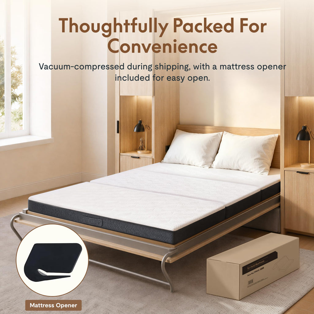 Queen 6" Tri-Fold Mattress G7449
